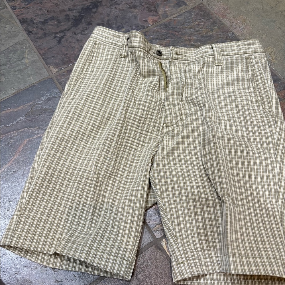 Tommy Bahama Beige Checkered Men's Shorts